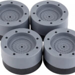 ROUND WASHING MACHINE FOOT PAD (SET OF 4)