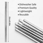 SET OF 5 STAINLESS STEEL CHOPSTICK - Image 3