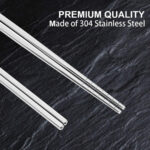 SET OF 5 STAINLESS STEEL CHOPSTICK - Image 6