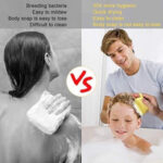 SILICON SHOWER BRUSH WASH BODY BATH - Image 5