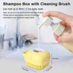 SILICON SHOWER BRUSH WASH BODY BATH - Image 9