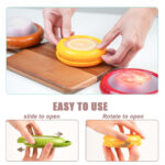 SILICONE FRUIT AND VEGETABLE STORAGE CONTAINERS SET(SET OF 4) - Image 9