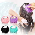 SILICONE HANDLE SCALP MASSAGE BRUSH - Image 9