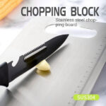 COUNTER TOP STAINLESS STEEL CHOPPING BOARD - Image 6
