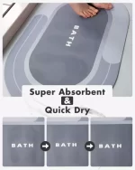 SUPER ABSORBENT WATER BATHROOM DOOR MAT(40*60)(SQUARE) - Image 2