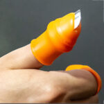 THUMB KNIFE FINGER CUTTER WITH 2 SILICON FINGER - Image 5