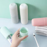 TOOTHPAST CAPSULE SHAPE PROTABLE TRAVEL STORAGE BOTTLE - Image 2
