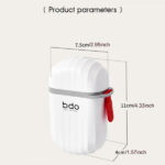 TRAVEL PORTABLE SOAP BOX WITH DISH - Image 2