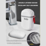 TRAVEL PORTABLE SOAP BOX WITH DISH - Image 5