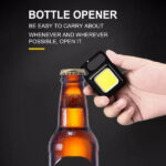 USB RECHARGEABLE MINI COB KEYCHAIN FLASHLIGHT - Image 3