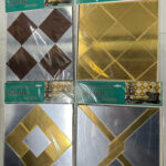 ACRYLIC MIRROR WALL STICKER (1 PCS)