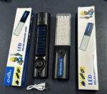 Solar chargeable 5 mode light magnetic torch light