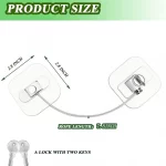 SAFETY DOOR LOCKS WITH KEYS - Image 8