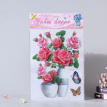 FLOWER WALL DECORATION STICKER (1 PIS)